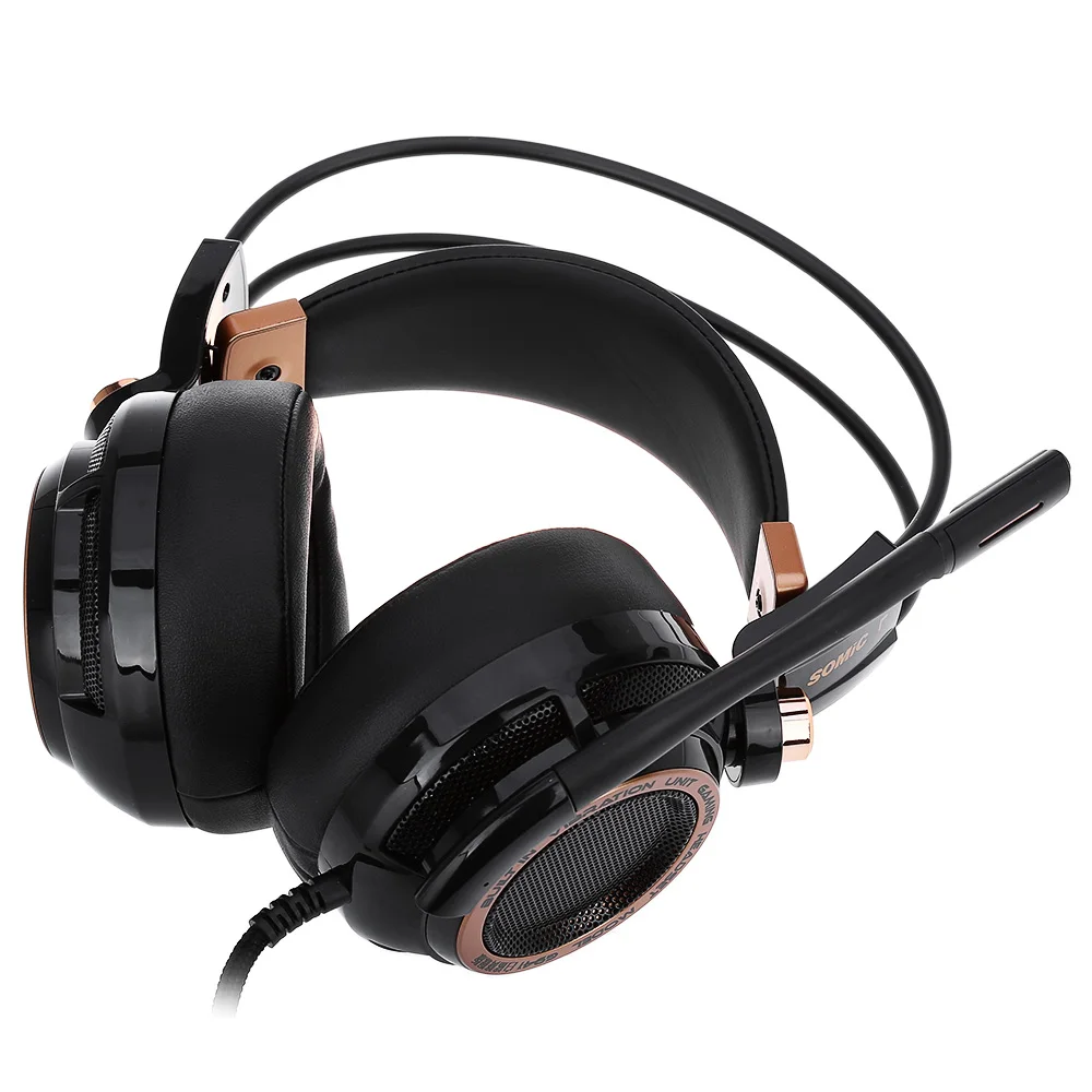  Somic G941 Upgrade Active Noise Cancelling Headphone 7.1 Virtual Surround Sound USB Gaming Headset 