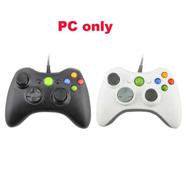 Best Offers 2pcs PC USB Wired Game Controller Joystick Vibration for PC Gamepad NOT compatible for xbox 360 PC ONLY