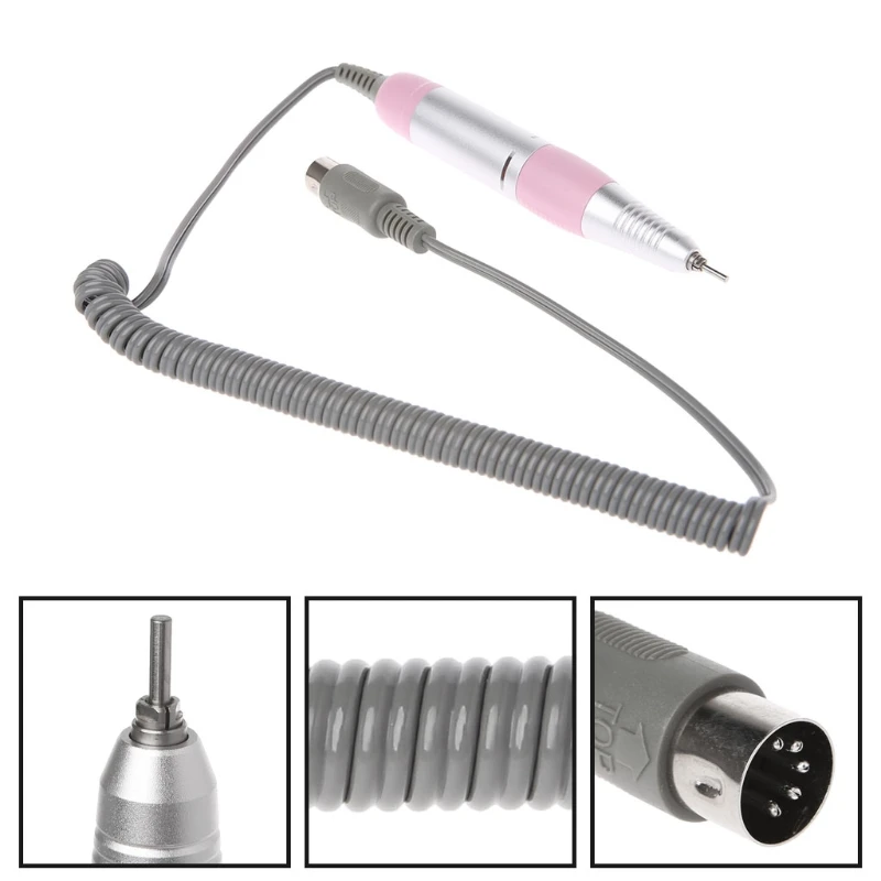 

DC3~18V 1.8A 30000RPM Manicure Electric Nail Drill Handpiece Pen Replacement for 288 /278 Connection 2018 New