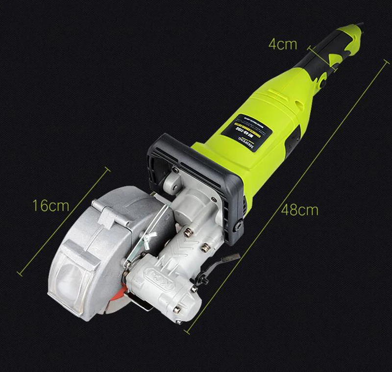 220V Электрический бороздел паз машина для резки стены долбежные машины Сталь автомат для резки бетона 4000W 33 мм