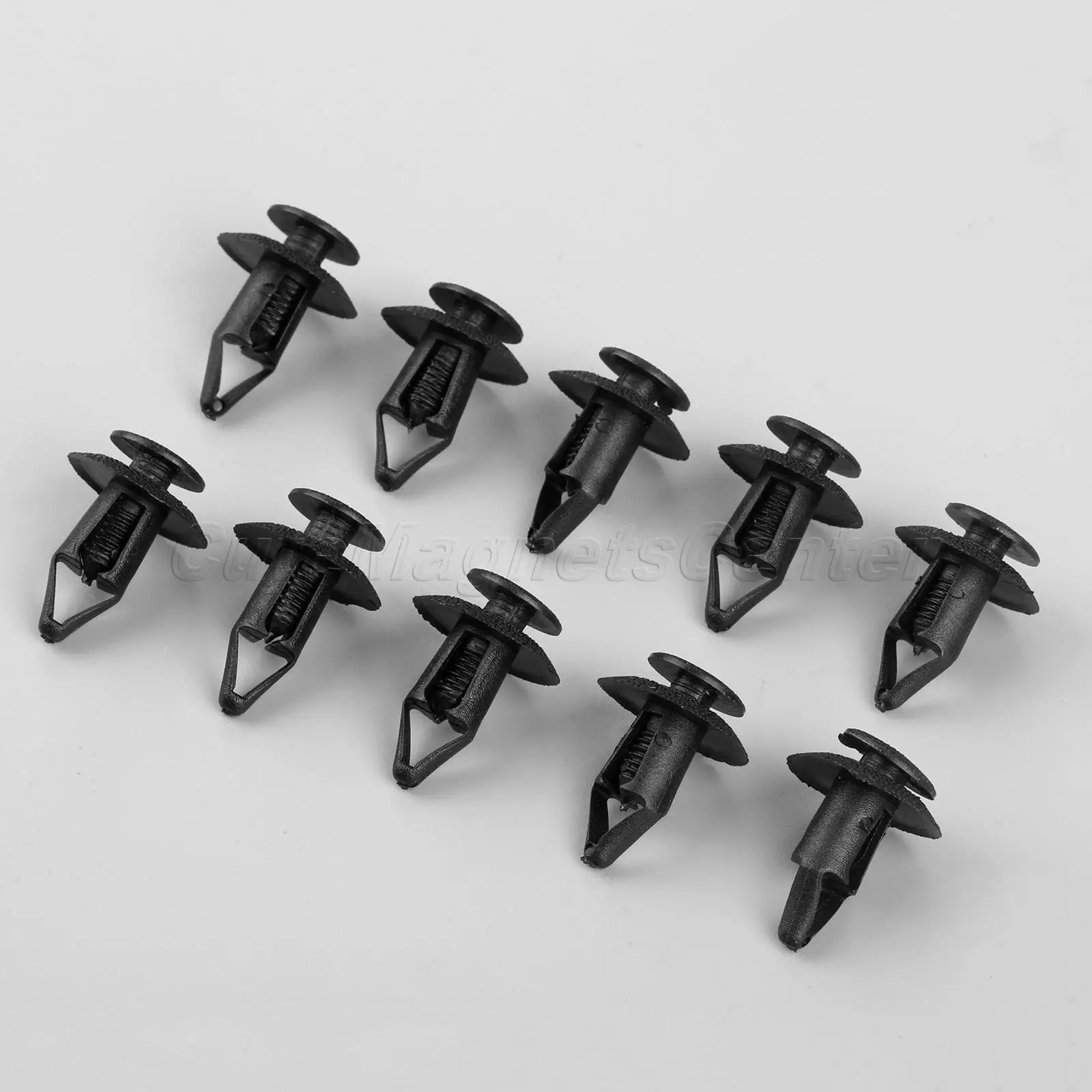 50pcs 8mm Hole Car Rivets Fastener Push Clip Auto Door Trim Panel