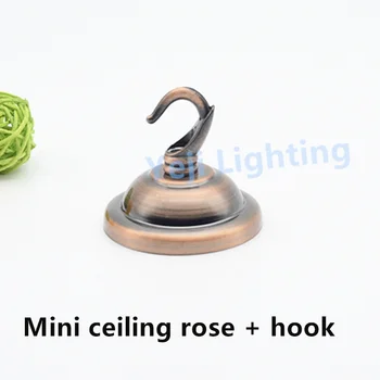 

Good Quality Vintage Ceiling Rose with hook for Edision Bulbs Pendant Lights ceiling canopy lighting accessories diy