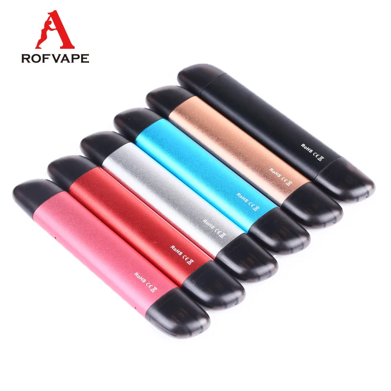 

original rofvape warlock peas vape pen kit with 400mah battery 1.8ml tank USB Charge Electronic Cigarette Mini vape kit