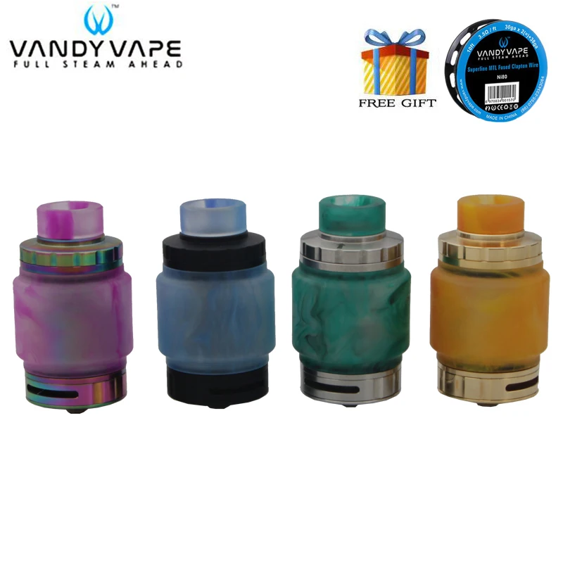Оригинальный ВАНДИ Vape тройной II RTA бак Vandyvape 2 V2 распылитель 4 мл/7 мл может Тройная