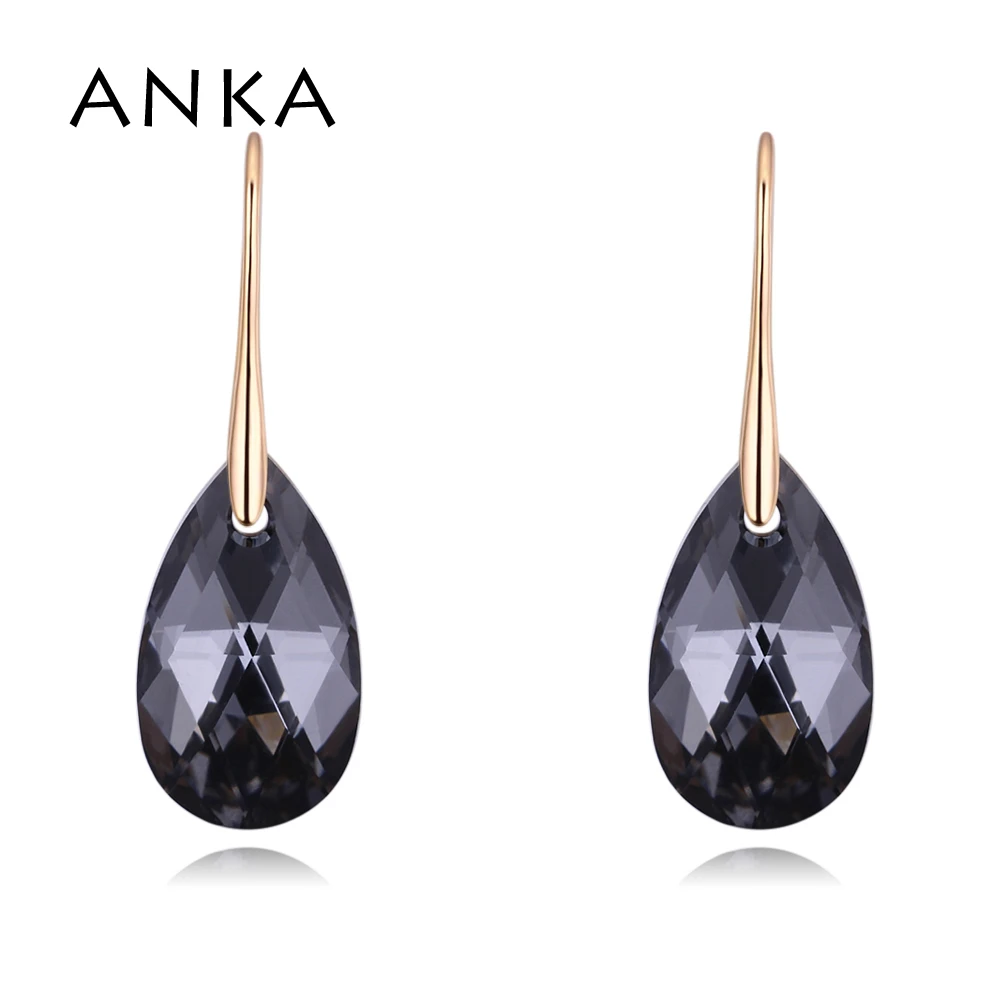 

ANKA New Crystal Water Drop Earrings For Women Fashion Jewelry Wedding Gift Crystals from Austria #130360