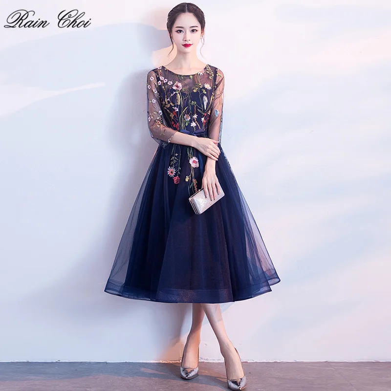 Elegant Cocktail Dress 2022 Flower 