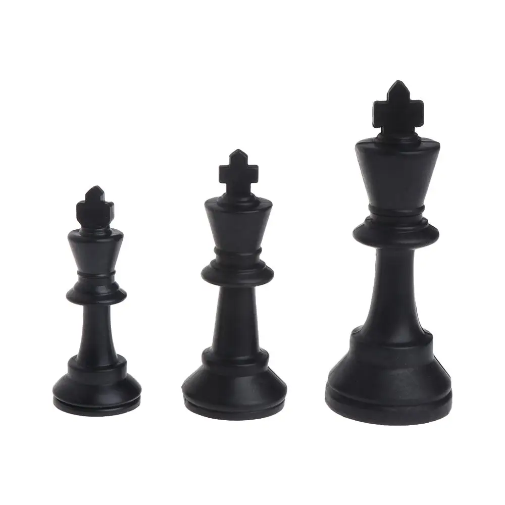 Средневековые шахматы из пластика полная игра Chessmen International Word Chesses|Шахматы| |