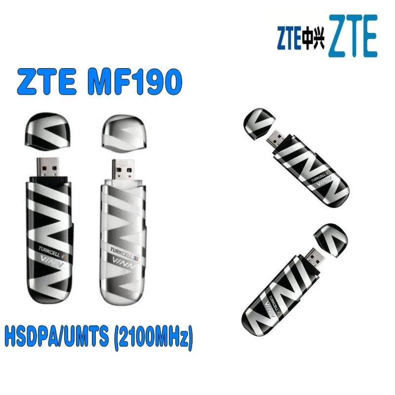 Партия из 20 штук ZTE MF190 модема USB HSPA 7.2 Мбит/с