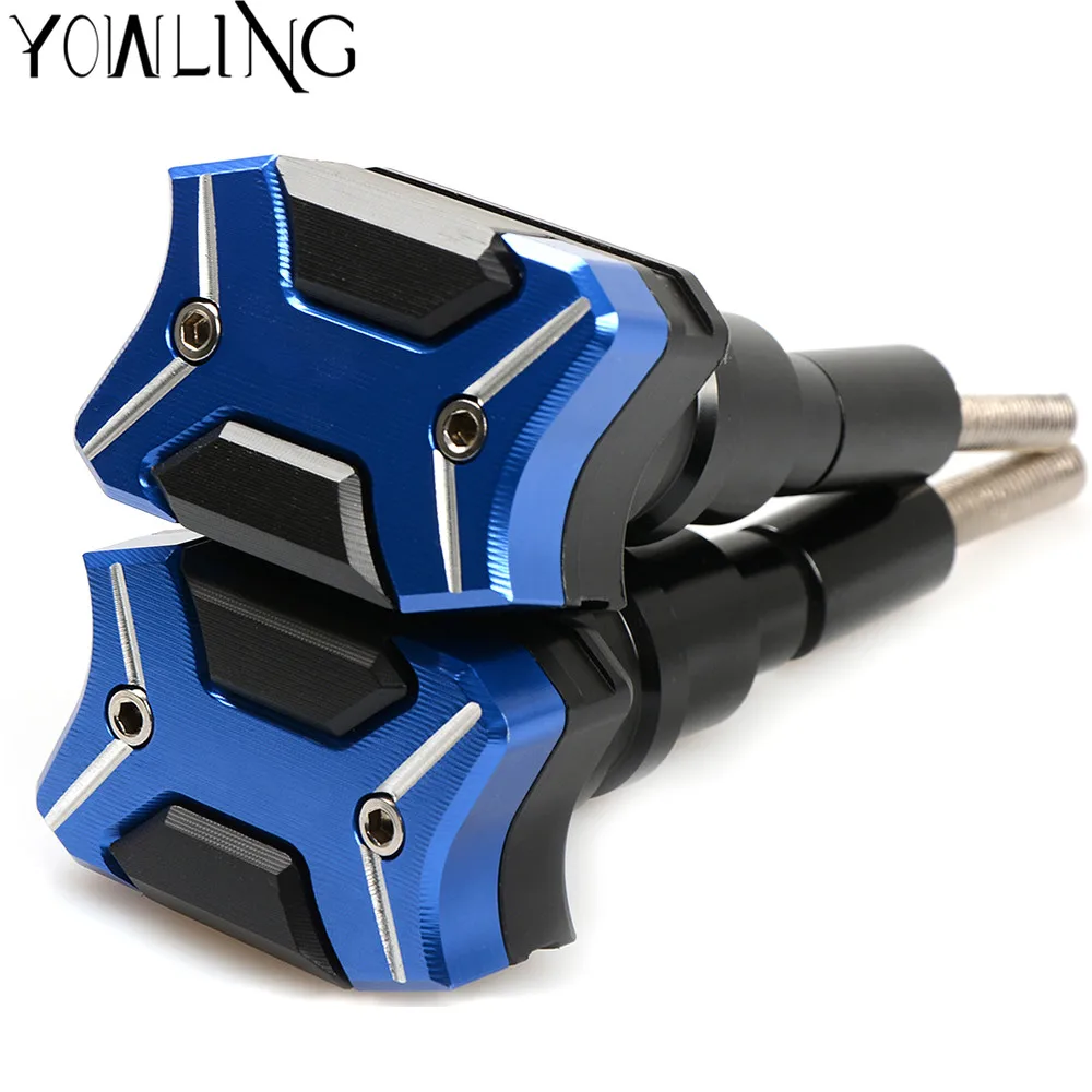 

For Suzuki Hayabusa 2008 2009 2010 2011 2012 2013 2014 2015 2016 Falling Protection Frame CNC Aluminum Sliders Crash Protector