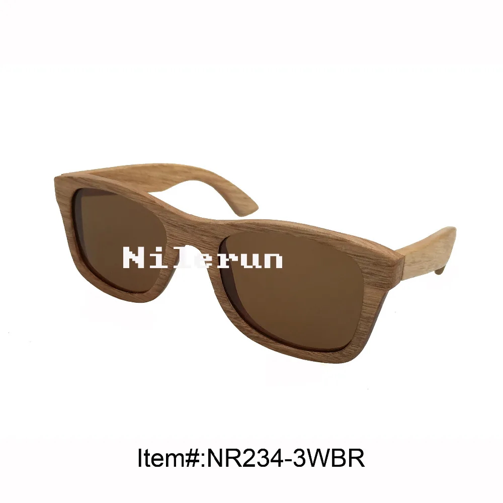 

classic natural solid wood sunglasses