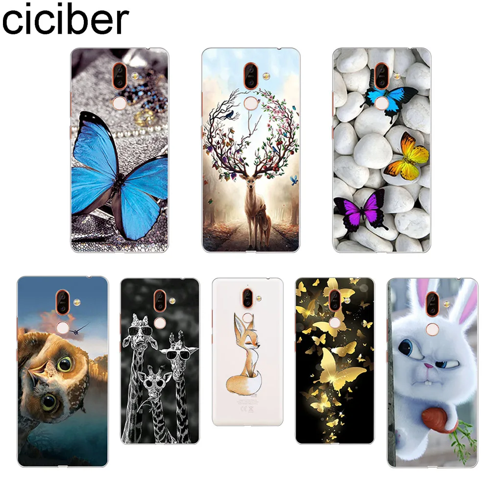 

ciciber Animal Rabbit Owl For Nokia 8 7 7.1 6 6.1 5 5.1 3 3.1 2 2.1 1 Plus 9 PureView Phone Cases For Nokia X7 X6 X5 X3 Soft TPU