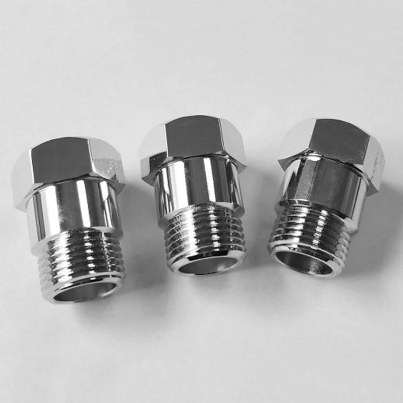 

1pc Oxygen Sensor Lambda O2 M18 x1.5 Extension Extender Spacer Exhaust Silver