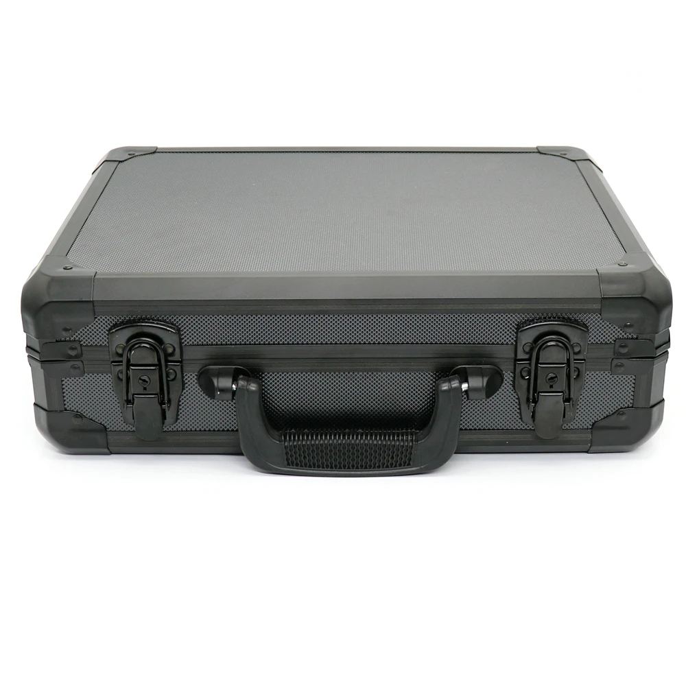 Portable Aluminum Tool Box Impact Resistant Safety Case with Pre-cut Foam Lining