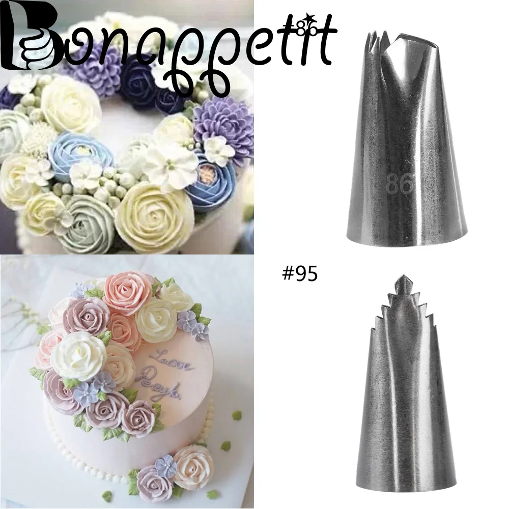 

1PC Useful Leaves Nozzles Stainless Steel Icing Piping Tip Nozzles Russian Baking Tools Cake Decorating Tools