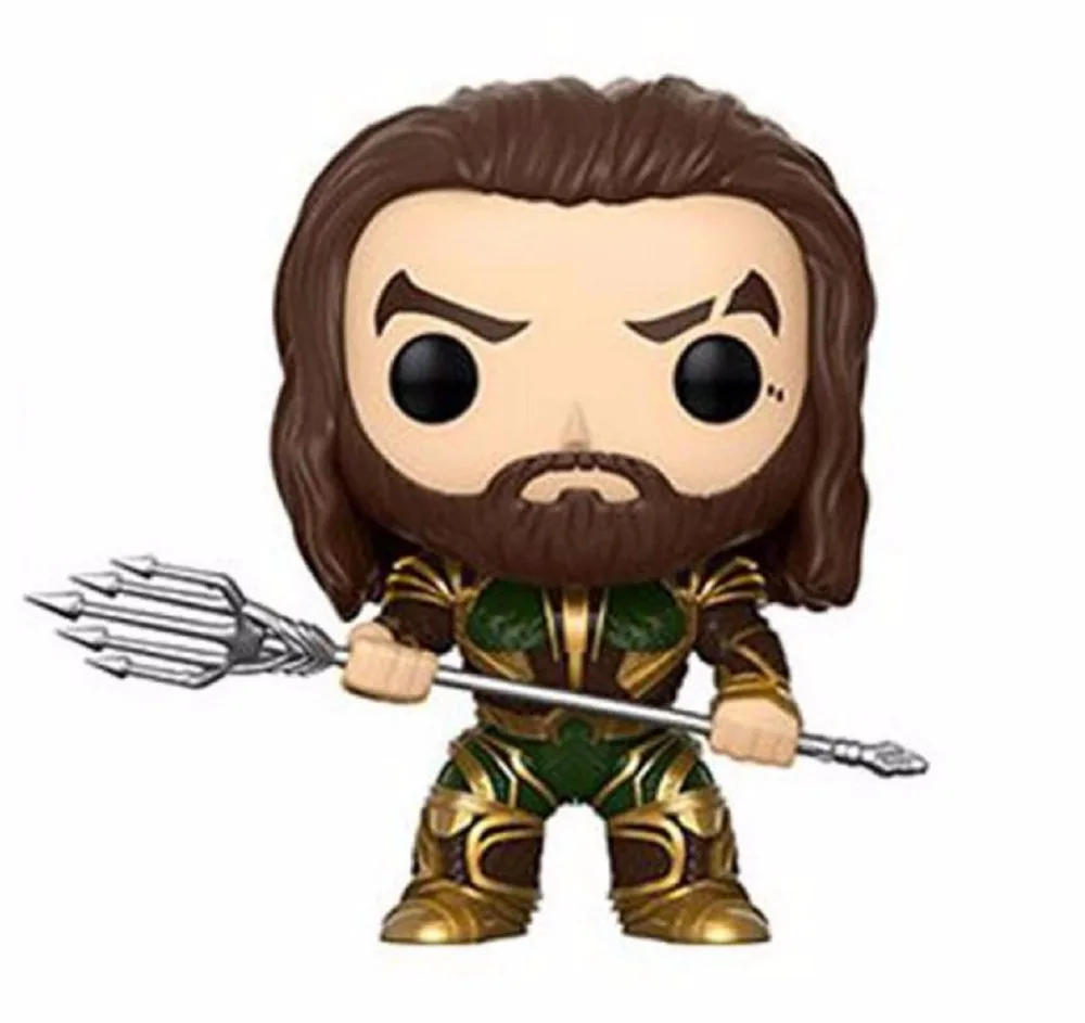POP With Box Justice League Aquaman with Motherbox Vinyl Action Figure Collectible Model Toy | Игрушки и хобби