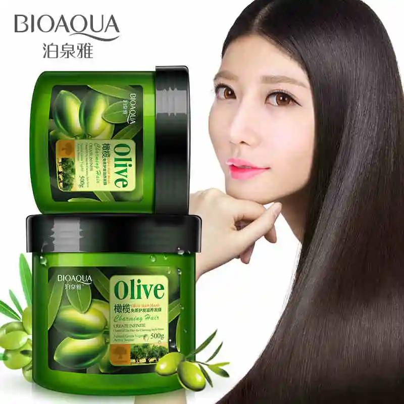 BIOAQUA Продукт По Уходу За Волосами Olive Масло Для Волос Маска Увлажняющий Глубоко
