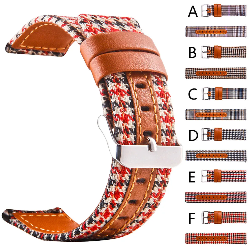 

Watchband 20mm/22mm Nylon Adjustable Replacement Band Sport Strap For Samsung Galaxy watch 42mm/46mm montre reloj relogio clock