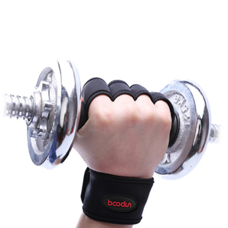 Gym Weightlifting Gloves Body Building Half Finger Fitness Gloves An-slip Sports Training Gloves