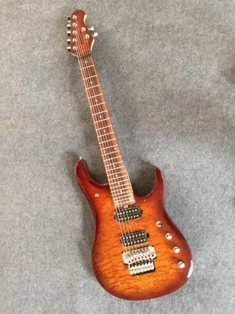 

New Arrival 7String Electric Guitar Musicman Model In Sunburst 151012