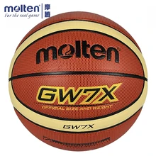 Molten баскетбольный мяч GW7X бренд высокое качество натуральной PU Материал официальный Size7 Баскетбол