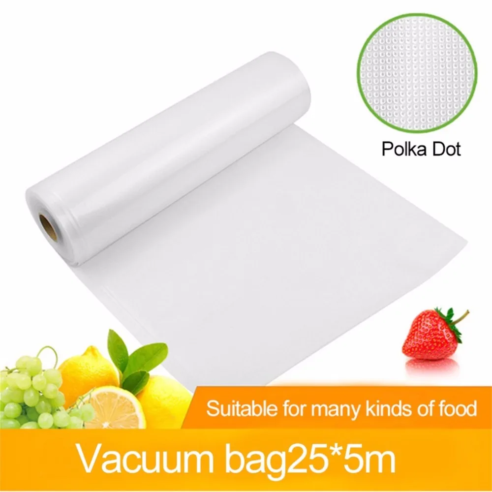 

1 Roll Vacuum Fresh-keeping Bag Sealer Food Storage Bags Packaging Film Keep Fresh Non-toxic Packing Bag Household Supplies