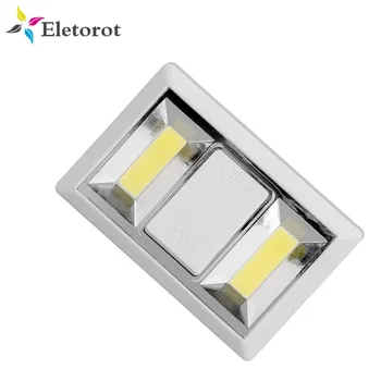 

Magnetic Ultra Bright Mini COB LED Wall Light Switch Night Light Lamp Cordless Battery Operated for Garage Closet Bedroom