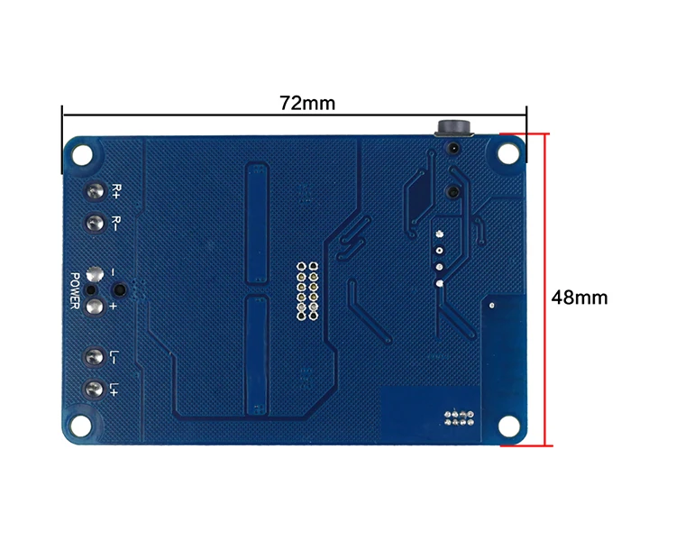 TDA7492P Bluetooth динамик усилитель доска 25 Вт* 2 для 4 Ом 6. 8. 16 Ом динамик с входом AUX