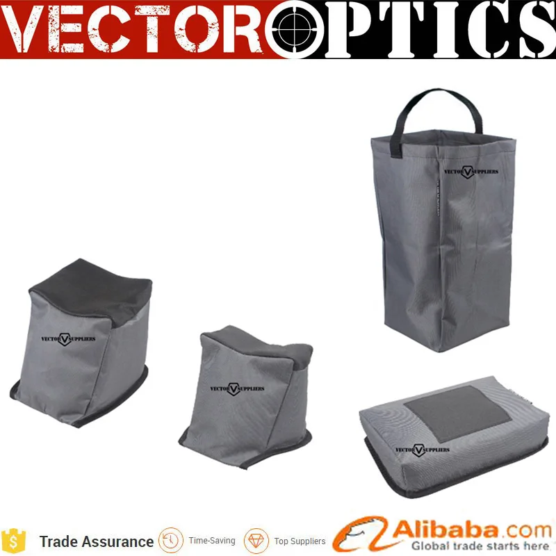 

10PCS Vector Optics Portable Foldable Triple Play Front Rear Rifle Hunting Shooting Rest Support Weight Bench Rest Bags