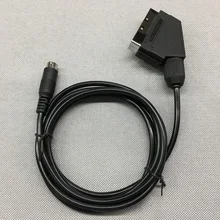 FZQWEG AV TV Video Cable Lead Scart Cable for SEGA for Mega Drive MD 2 for