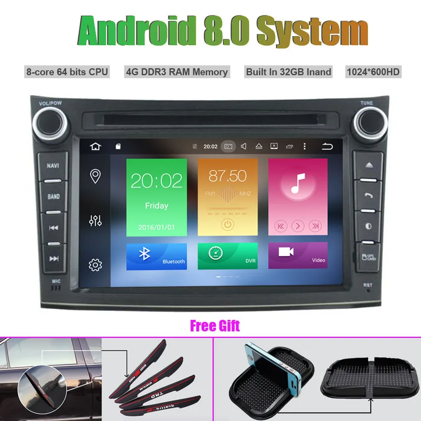 Octa Core Android 8.0 CAR DVD Player for SUBARU OUTBACK 2008 2013 Auto