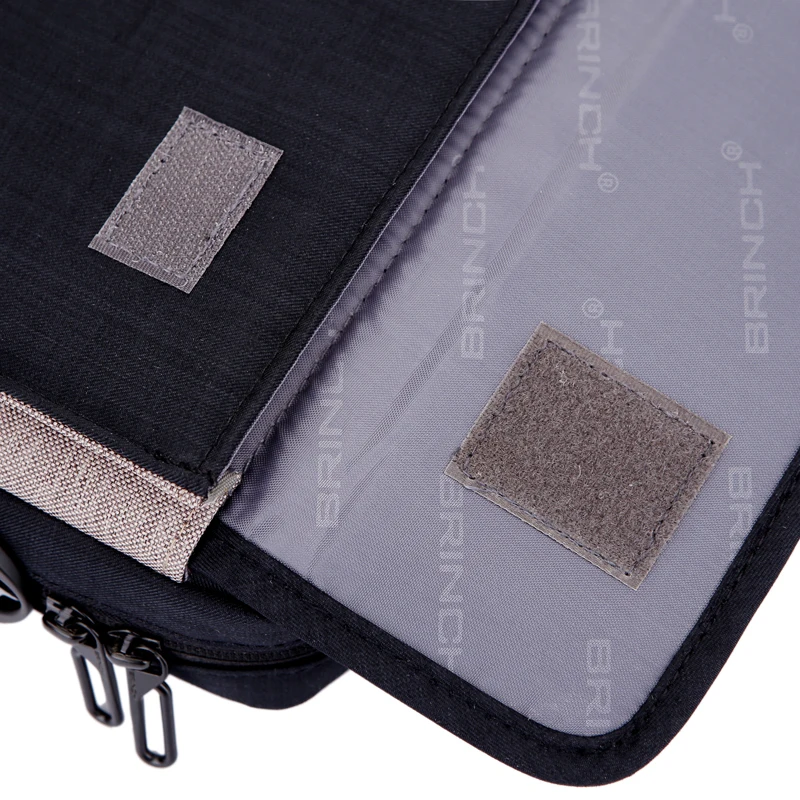Большая вместительная нейлоновая сумка для ноутбука 13,3 14 15,6 дюймов, черная сумка через плечо, защитный чехол для Macbook Pro Air Reina Hp sony