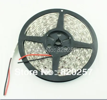 5 м/roll DC12V SMD5050 60leds/м теплый белого цвета светодиодные полосы