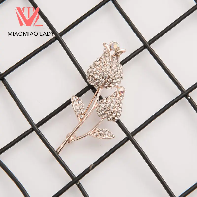 Backpacks Cartoon Unisex Brooches Needle Rose Flowers Trinkets Ethnic