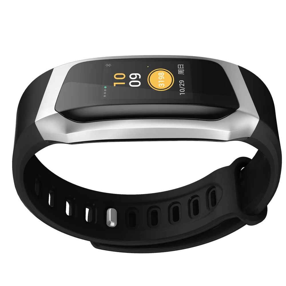 2018 Newest Color Screen Heart Rate Blood Pressure Monitor Smart Bracelet Pedometer Sports Fitness Bracelet for IOS/Android