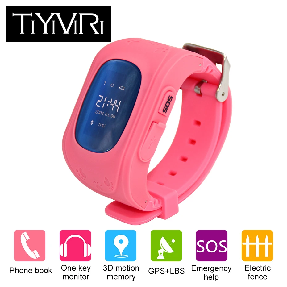 

Q50 Kids Watches With GPS Tracker Smart Clock Kids With Sim Card Sos Call Location Finder Anti-Lost Smart Watch For Ios Android