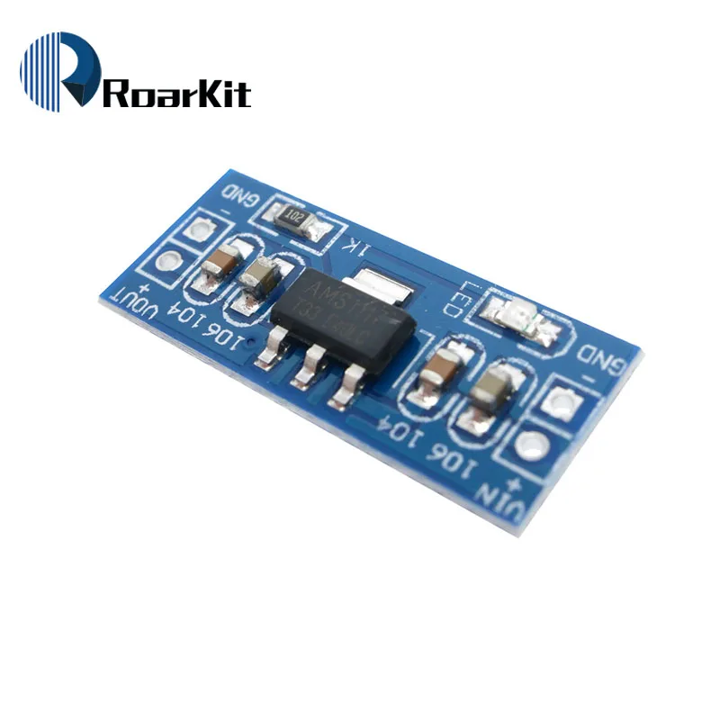 AMS1117 3,3 V 5V DC-DC понижающий модуль источника питания с AMS1117-5.0V Мощность понижающий модуль AMS1117-3.3V LDO 800MA