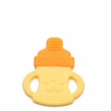 אמא ומלאך חמוד תינוק Teehters רך שיניים מקל Teether ללעוס צעצוע עבור תינוק ילדים סיליקון מזון מזין משלוח חינם, כדי-005-4