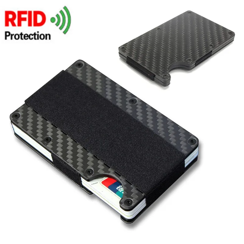 Держатель для карт Osmond Rfid тонкий алюминиевый держатель анти-чехол кошелек с