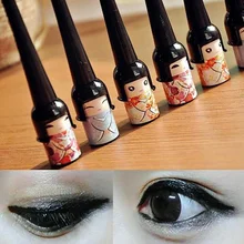 Косметическая кукла подводка для глаз жидкая подводка для глаз Карандаш Макияж Водонепроницаемый черный
