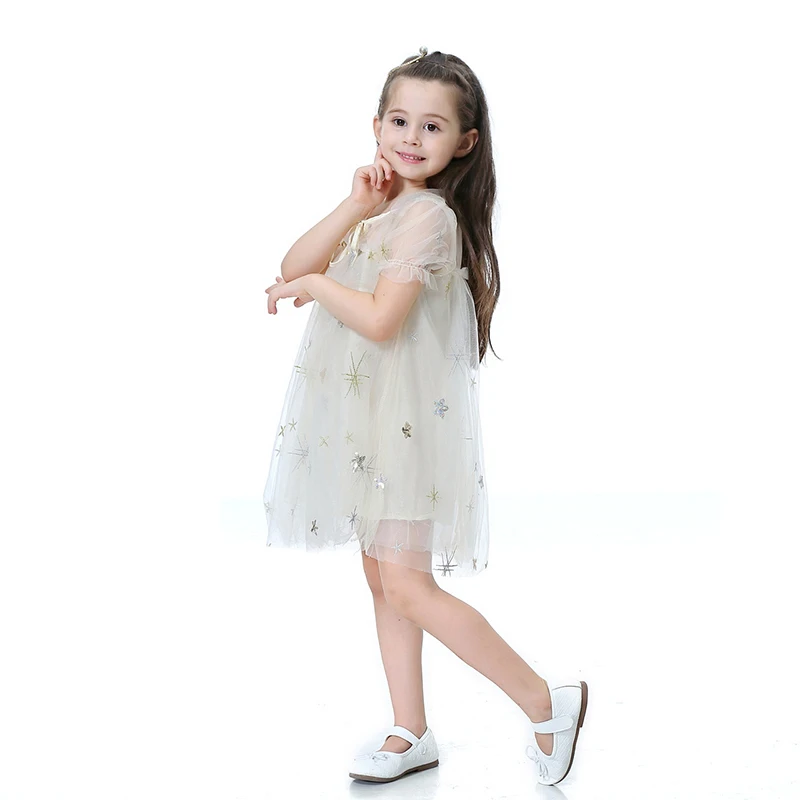 Girls Princess Sequin Stars Dress Kids Summer embroidery Tutu Dress Baby Mesh Birthday Formal Wedding Dress 1 2 3 4 6 7 8 9 Year Girls Princess Sequin Stars Dress Kids Summer embroidery Tutu Dress Baby Mesh Birthday Formal Wedding Dress 1 2 3 4 6 7 8 9 Year
