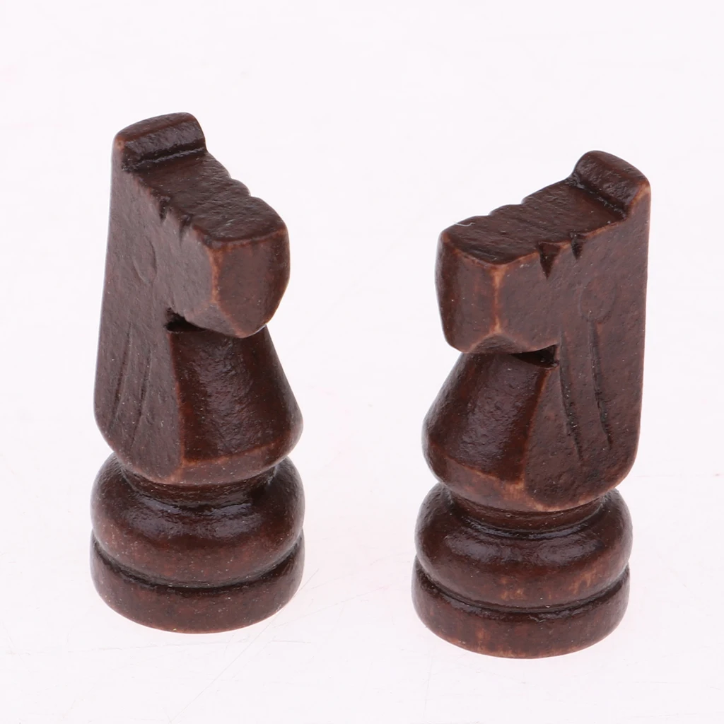 32 International Chess Game Chessman Chess Pieces King Horse for Competition Chess Games Camping Hiking Travell