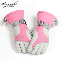 4C зимние женские уплотненные теплые Велоспорт Лыжный спорт перчатки, Электромобиль для верховой езды на открытом воздухе снежные грили, водонепроницаемые, ветрозащитные перчатки