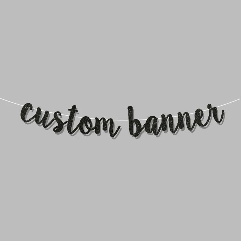 Hot Selling Personalized Wedding Name Banner Custom Script Letters
