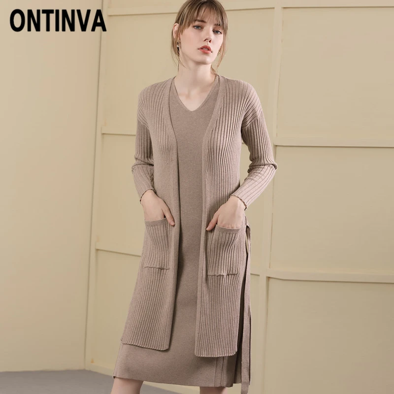 

Light Camel Color Irregular Long Cashmere Cardigans Pocket Long Sleeve Elegant Office Ladies Sueter Mujer Jumper Shrugs Sweaters