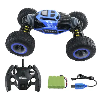 

RC Car 4WD Truck Scale Double-sided 2.4ghz One Key Transformation All-terrain Vehicle Varanid Climbing Car Remote control Toys z