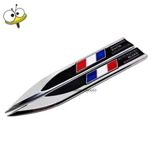For France Flag Logo Car Sticker Emblem Badge Auto Car Styling For Renault Peugeot 208 308
