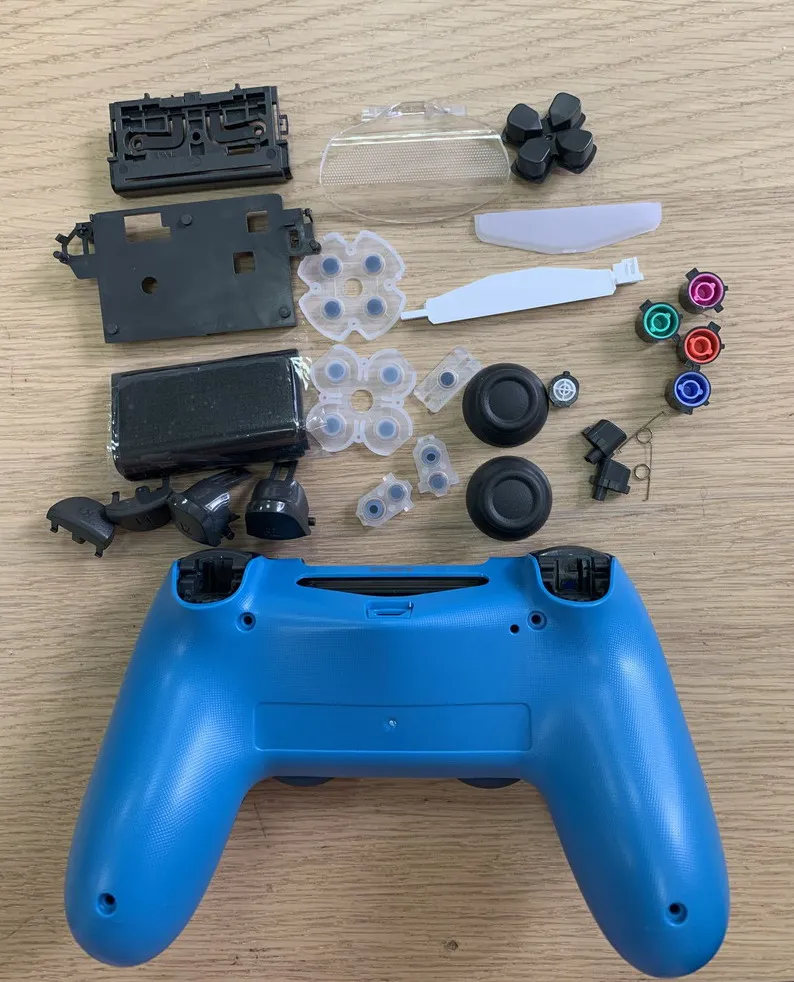 Запасной чехол Корпус для ps4 slim 4,0 jdm-040 беспроводной контроллер сенсорный с светом Сделано в Китае
