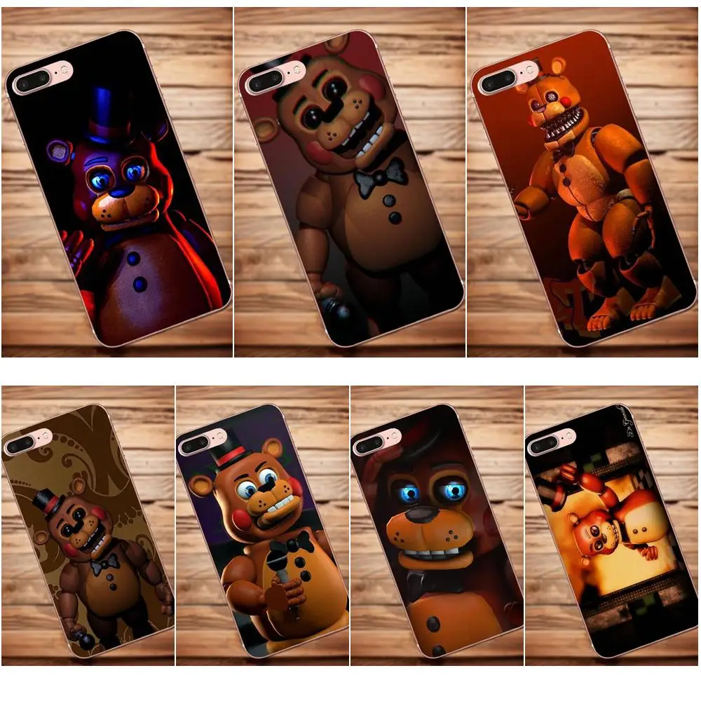 Милые Five Nights At Freddys игрушка для samsung Galaxy A3 A5 A7 J1 J2 J3 J5 J7 2015 2016 2017 узор ТПУ Мягкая