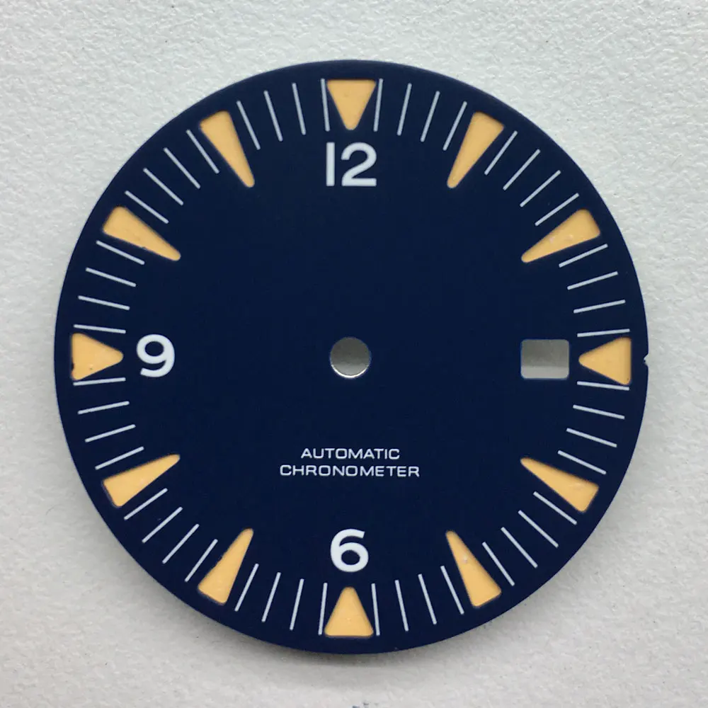 

31mm blue watch Dial fit Miyota 8205/8215/821A,Mingzhu DG2813/3804 movement