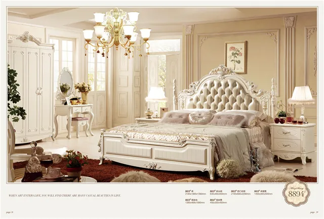 Franse stijl royal thuisgebruik meubilair antieke houten slaapkamer ... Franse stijl royal thuisgebruik meubilair antieke houten slaapkamer ...